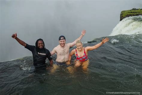 Devil’s Pool Adventures: how it feels to swim on the edge of Victoria ...