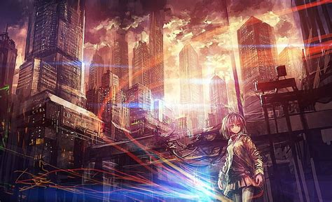 Futuristic anime girl 1080P, 2K, 4K, 5K HD wallpapers free download | Wallpaper Flare