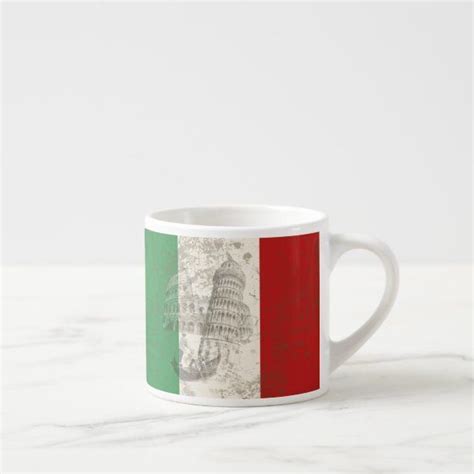 Flag and Symbols of Italy ID157 Espresso Cup | Zazzle.com in 2021 | Espresso cups, Personalized ...