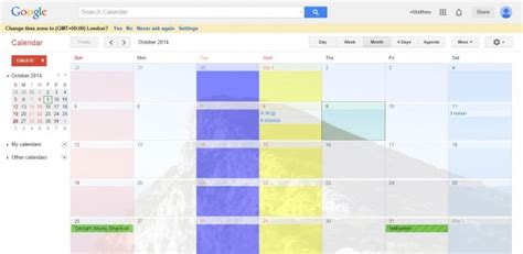 How to set custom Google Calendar text and background colors in Chrome ...