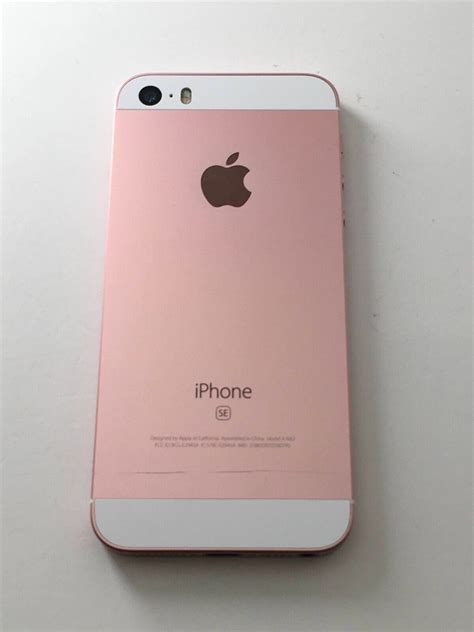 Apple iPhone SE - 32GB - Rose Gold (Unlocked) A1662*READ DESCRIPTION ...