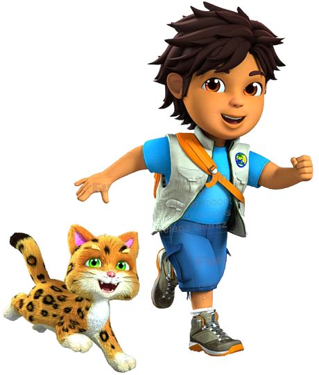 Diego and baby jaguar by repandadoodle on DeviantArt