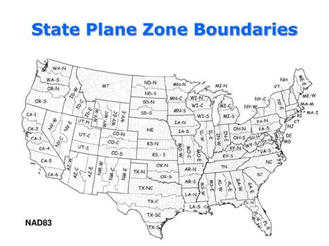 Nad 83 Zone Map