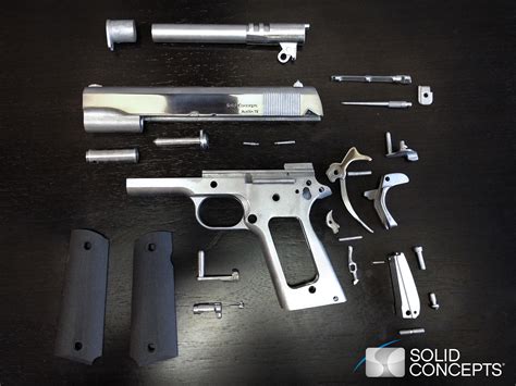 The world's first 3D printed metal gun is a beautiful .45 caliber M1911 pistol - ExtremeTech