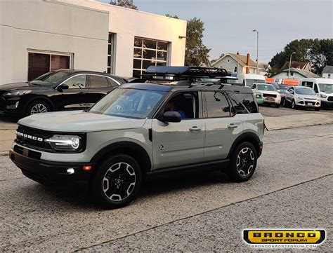 Cactus Gray Bronco Sport Outer Banks Pics - Exterior and Interior ...