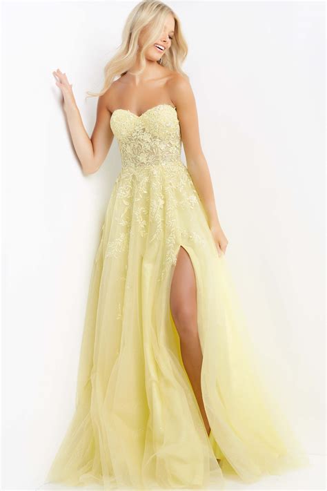 Yellow Homecoming Dresses