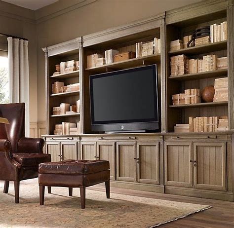 Entertainment Center with Bookshelves - Foter