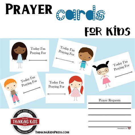 Prayer Cards for Kids - Thinking Kids