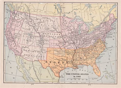 Antique Image - Civil War Map Free Stock Photo - Public Domain Pictures