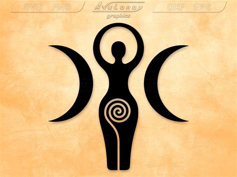 Wiccan Goddess Symbol