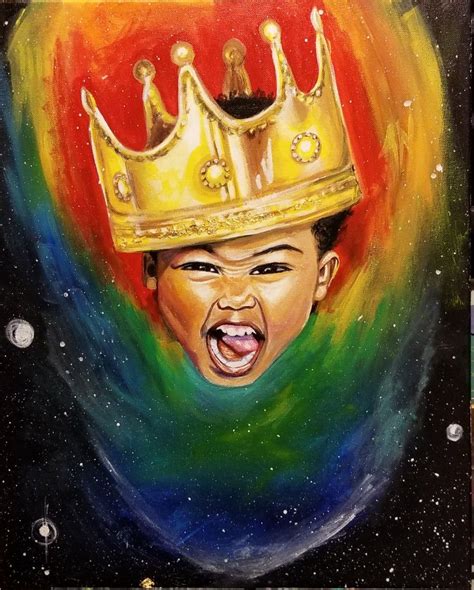 Artist Frenchie (Nugget Pop on Instagram) Titled:Black Boy Joy | Boys artwork, Joy art, Baby boy art