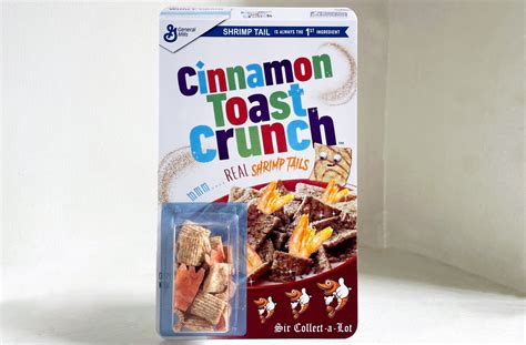 Custom toy hobbyist creates Cinnamon Toast Crunch with shrimp tails ...