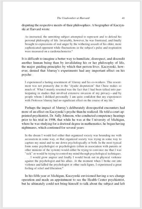 Letters by Ted Arguing the Harvard Psych Experiments Had Little Effect on His Personality | The ...