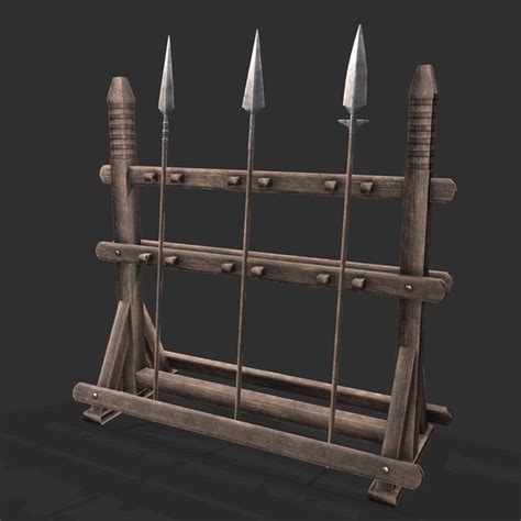 Weapon Rack 3D Models for Download | TurboSquid