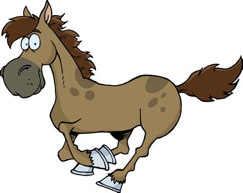 Funny Cartoon Horses - ClipArt Best