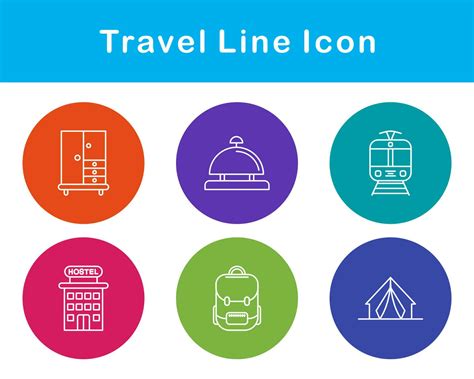 Travel Vector Icon Set 20651734 Vector Art at Vecteezy