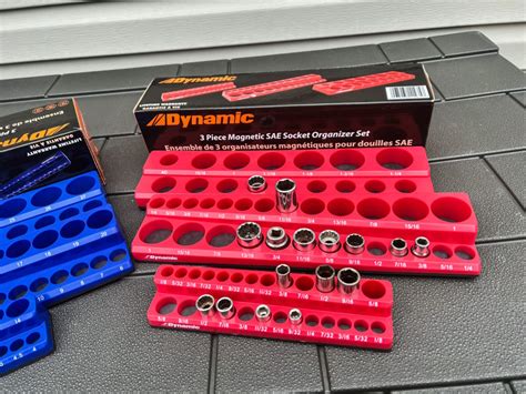 Dynamic Tool magnetic socket organizer sets (Metric & SAE) review - The Gadgeteer