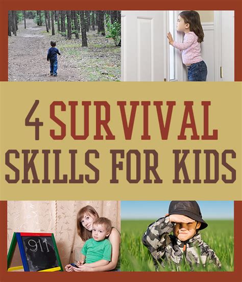 Survival Tips: 4 Survival Skills For Kids| Survival Life