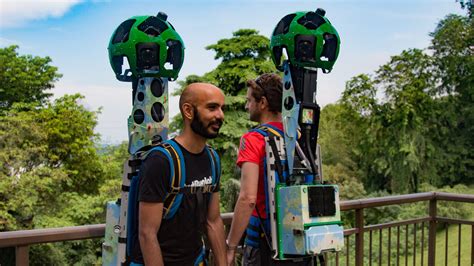 Google's massive Street View camera backpack is heavy AF | Mashable