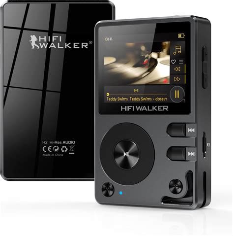 Buy HIFI WALKER H2, High Resolution Bluetooth MP3 Player, DSD DAC ...