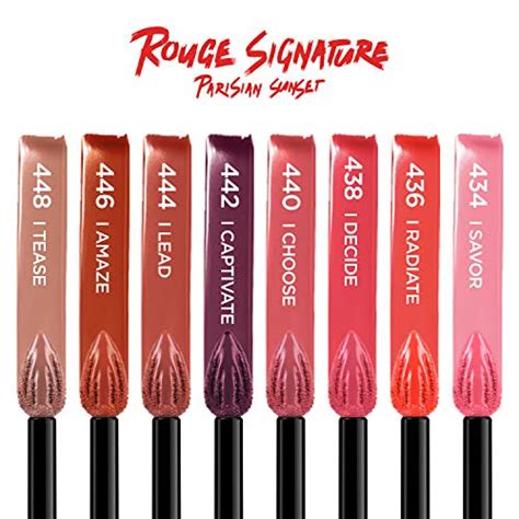 L'Oreal Paris Makeup Rouge Signature Matte Lip Stain, I Savor | Pricepulse