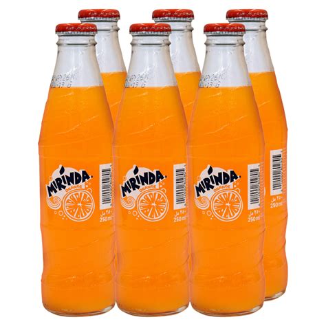 Mirinda Orange Carbonated Soft Drink 6 x 250ml Online at Best Price ...