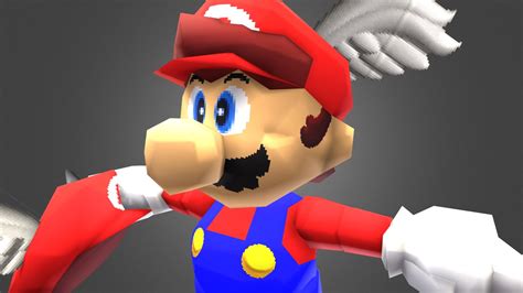 Nintendo 64 - Super Mario 64 - Mario - Download Free 3D model by Kyle ...