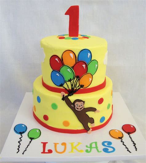 Curious George Cake - CakeCentral.com