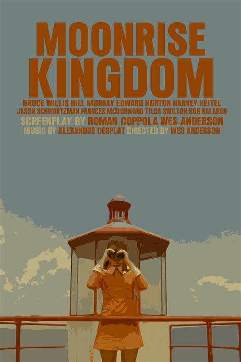 Moonrise Kingdom Movie Poster (Paper or Plexiglas or Canvas). $15.00 ...