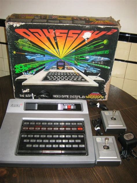 Odyssey 2 Video Game System | Vintage video games, Classic video games, Video game systems