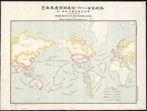 World Trade Routes Map