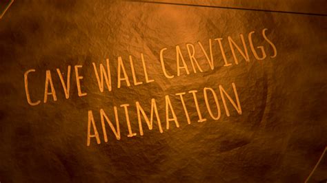 Cave Wall Carving Letters Animation Submit Your Text to Get It Animated ...