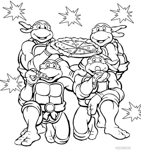 Teenage Mutant Ninja Turtles Coloring Pages. Print Them for Free!