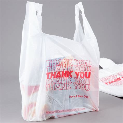 Plastic Thank You Bags | IUCN Water