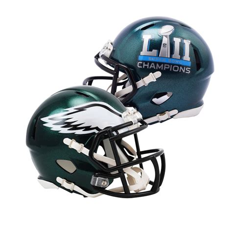 Riddell Philadelphia Eagles Super Bowl LII Champions Revolution Speed ...