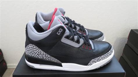 Air Jordan 3 Black Cement | Kixify Marketplace