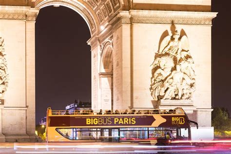 Paris Big Bus Night Tour - Hellotickets