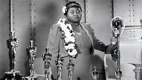 The first black person to win an Oscar, Hattie McDaniel, had to accept ...