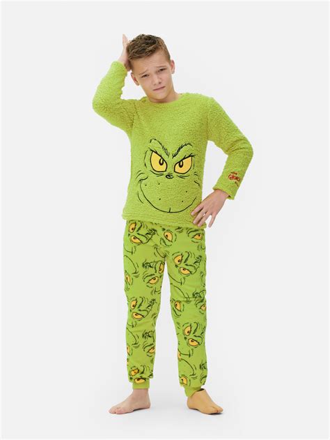 Kids' The Grinch Christmas Family Pyjamas - Wishupon