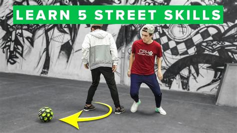 TOP 5 EASY STREET SOCCER SKILLS - Learn them today! - YouTube