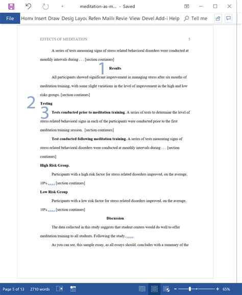 Dr Paper Help: APA Section Headings