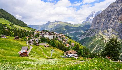 Murren a car-free resort in the Bernese Oberland | Switzerland Tour