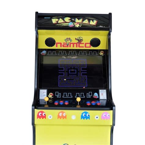 Upright Arcade Machine, 815 Games Pacman Yellow - arcadecity