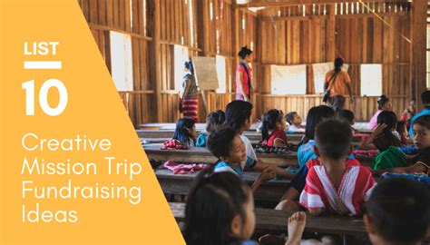 10 Creative Mission Trip Fundraising Ideas (Updated in 2019) - Donorbox