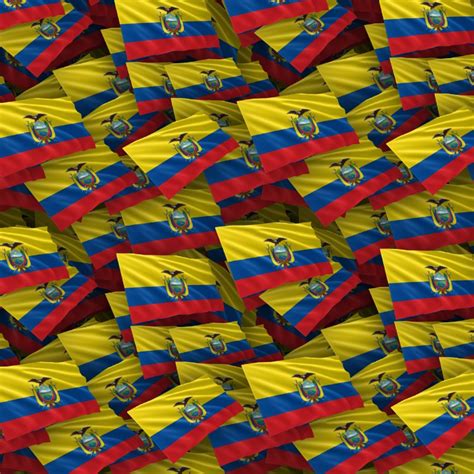 Ecuador Flag Pattern