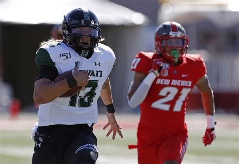 Hawaii football rides hot start to 45-31 win at New Mexico – Hawaii ...