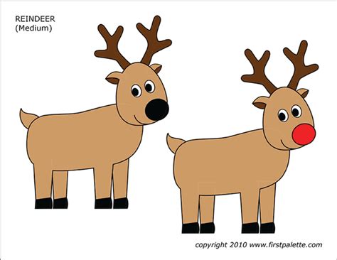 Pin The Tail On The Reindeer Printable