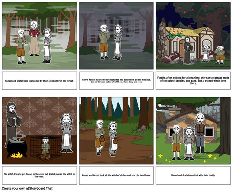 Hansel and Gretel Storyboard by 3c092a0c