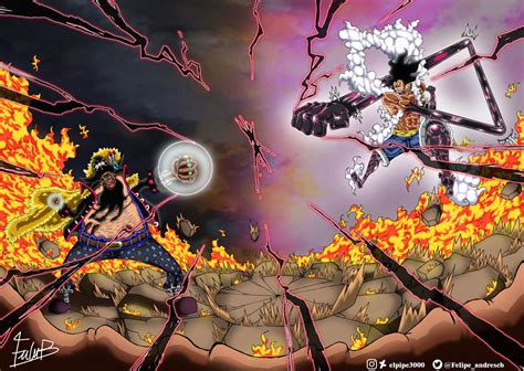 Luffy Vs Kurohige by elpipe3000 on DeviantArt