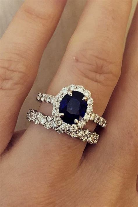 45 Magnificent Sapphire Engagement Rings | Oh So Perfect Proposal